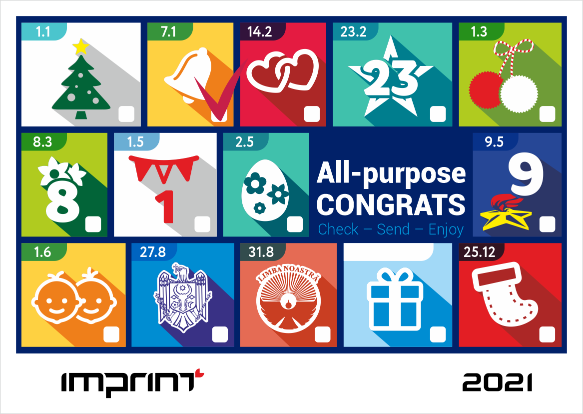 felicitare imprint 21